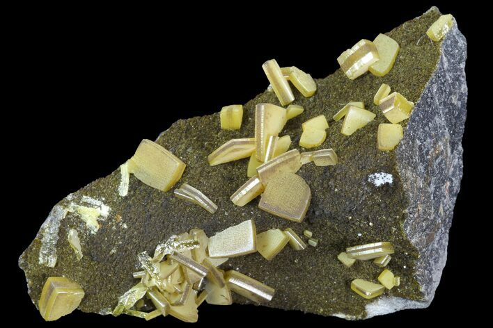 Sandwich Wulfenite Crystal Cluster - Ojuela Mine, Mexico #103491